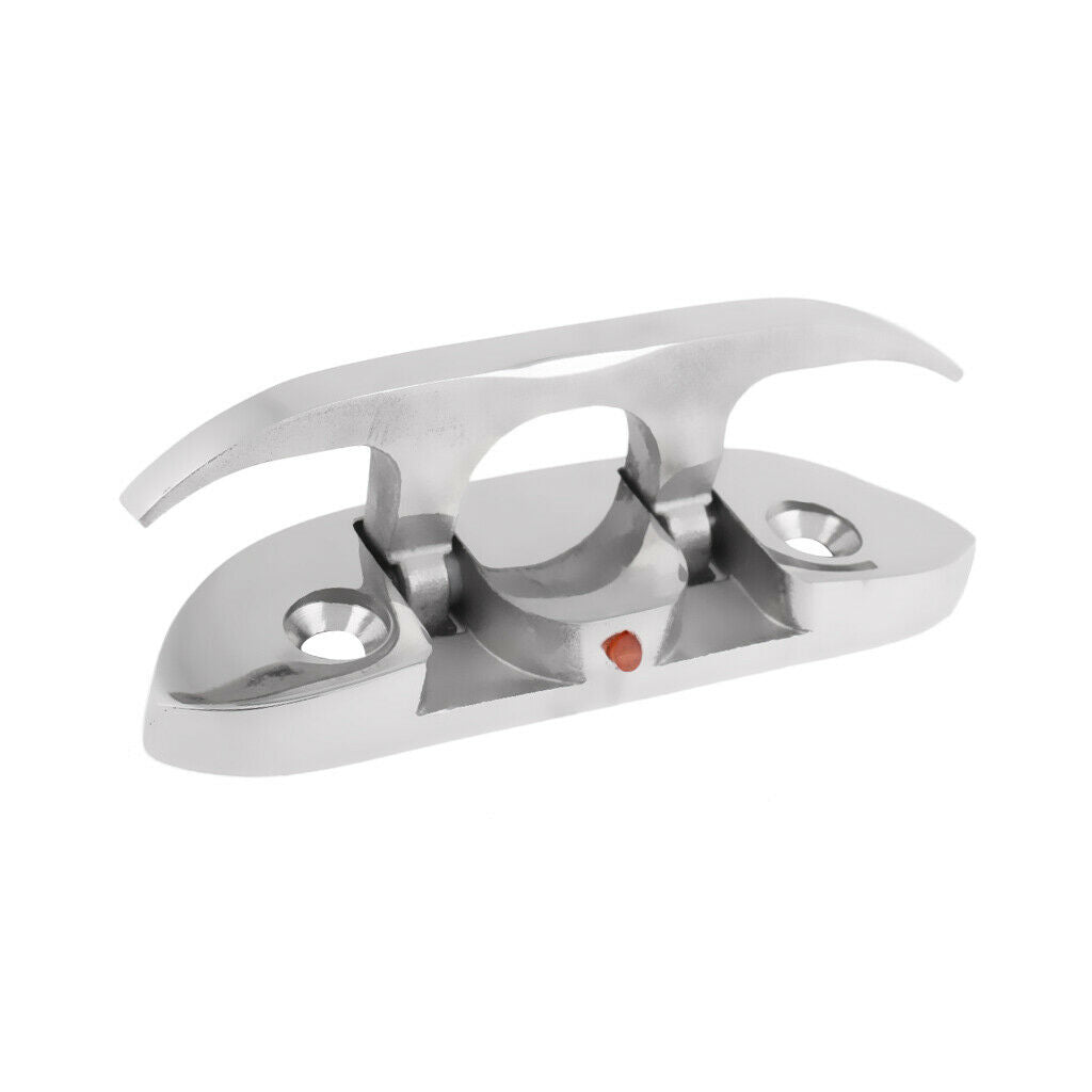 Stainless steel cleat 118mm foldable
