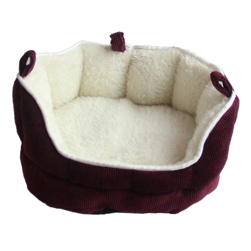 Soft Warm Small Animals Pets Hamster Hammock Hanging Bed House Nest  Red