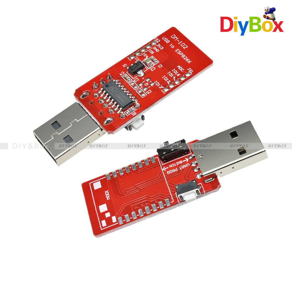 USB to ESP8266 ESP-07 ESP07 WiFi Adapter Transceiver Built-in Antenna F Arduino