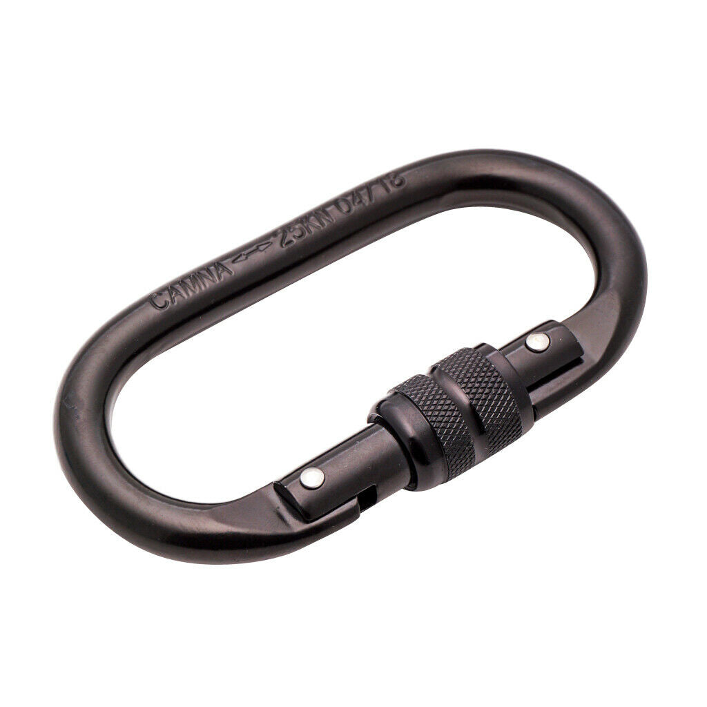 Metal Key Chain Stainless Steel Key Rings D- Buckle for