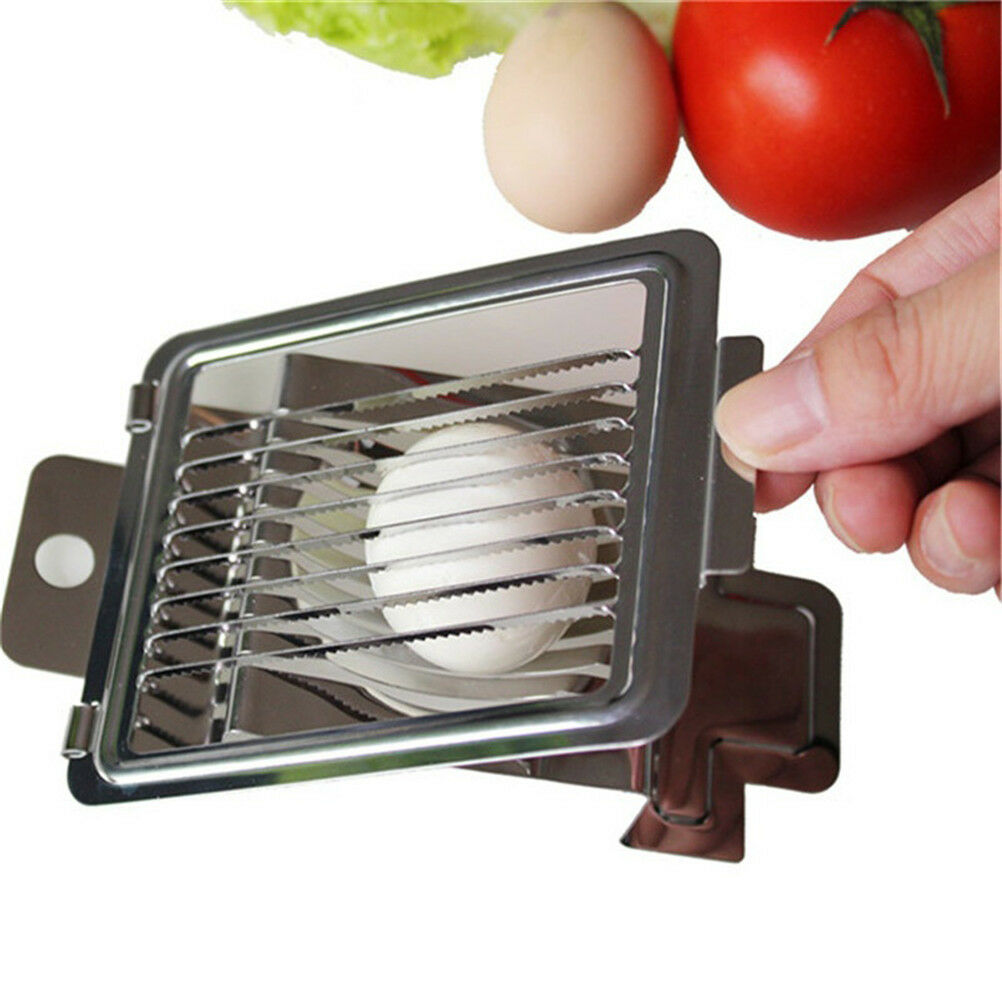 Egg Cutter Stainless Steel Egg Slicer Strawberry Slicer Cutter Tomato SlicerDD