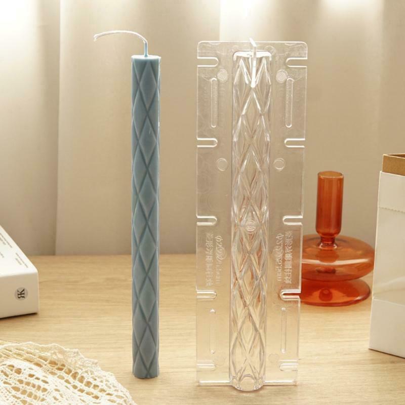 Handsize Candle Mold Fine Plastic Made DIY Supplies