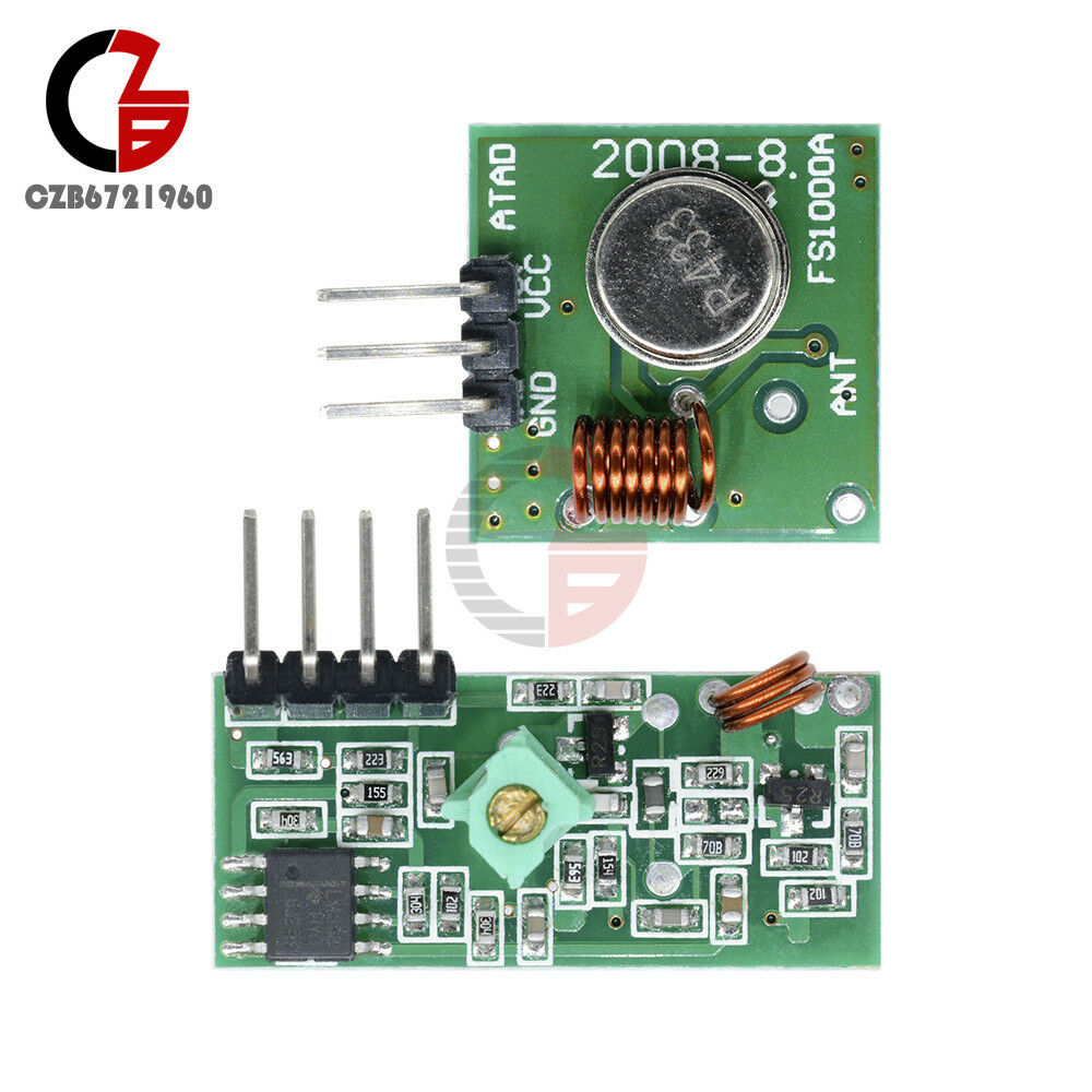 433Mhz RF transmitter and receiver link kit for Arduino/ARM/MCU WL