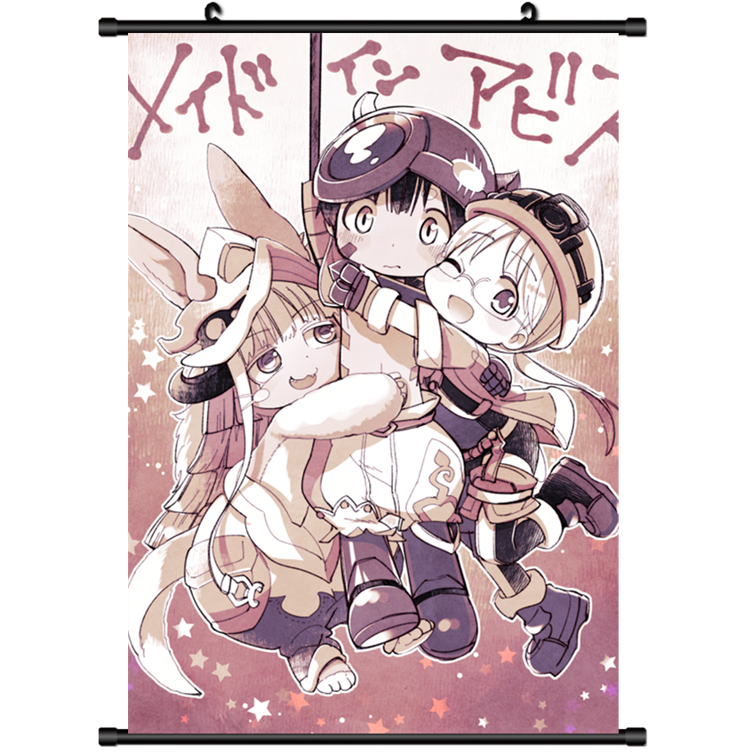 3503 Anime Made in Abyss Home Decor Canvas Poster Wall Scroll