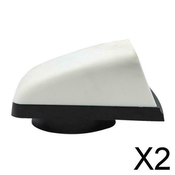 2X 3 Inch Plastic Boat Hose Vent Cover for Marine Yachts