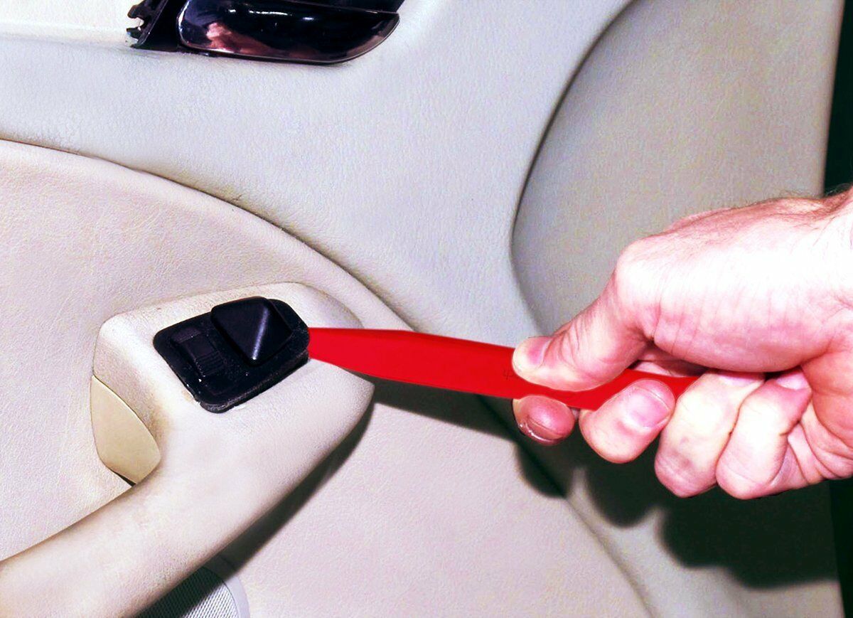 5pcs Car Door Trim Panel Clip Dash Centre Console Radio Removal Pry Tools Nylon