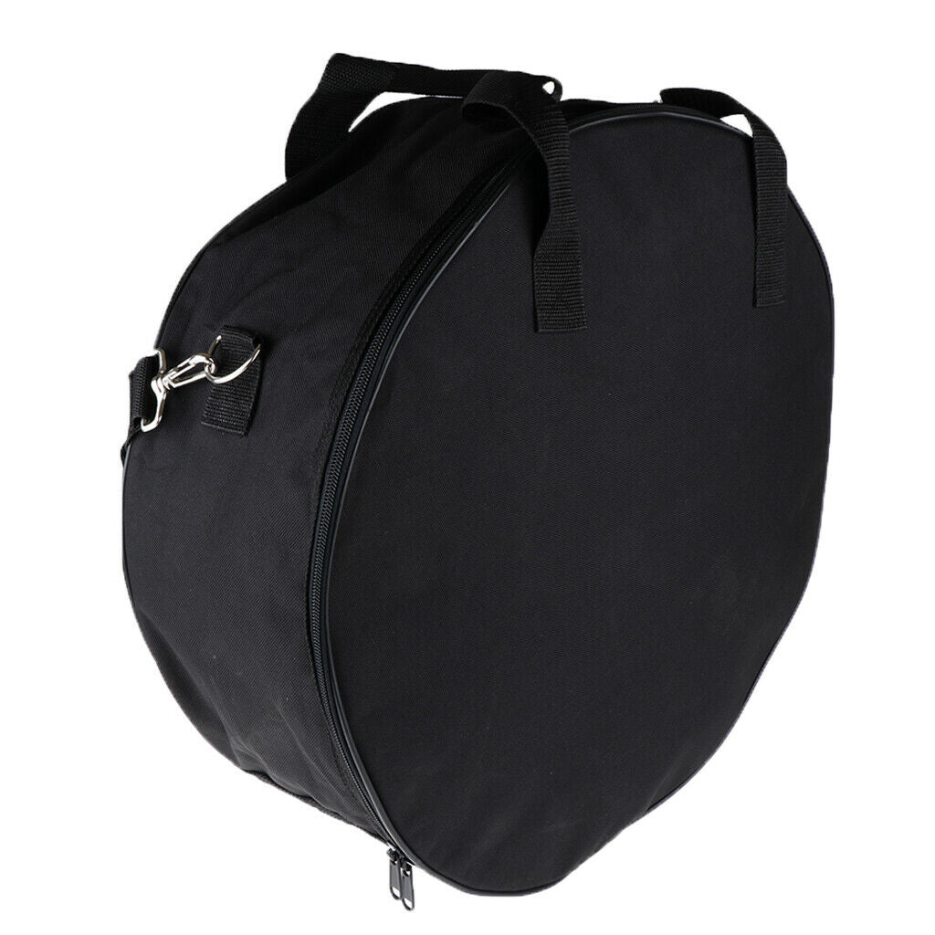 14 Inch Snare Drum Bag Protection Cover Handbag with Shoulder Strap Black