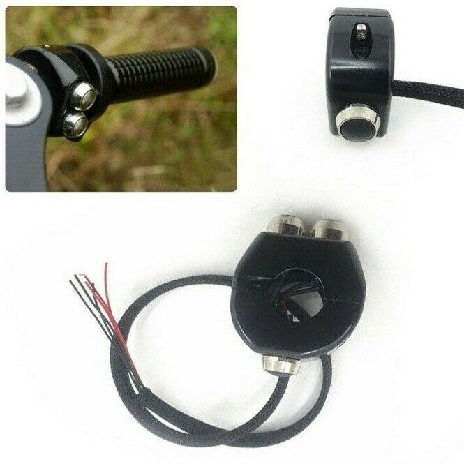 Cool CNC Switch Control Motorcycle Handlebar Button Latch Momentary Cafe Racer s