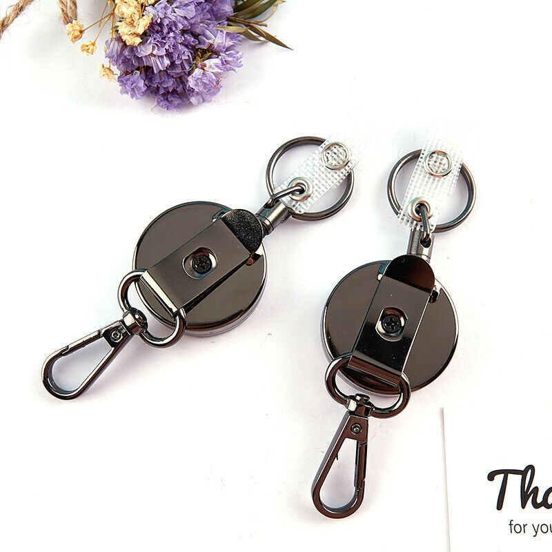 Students Doctor Retractable Nurse Badge Reel Badge Clip Holder ID Card H JYDFAU