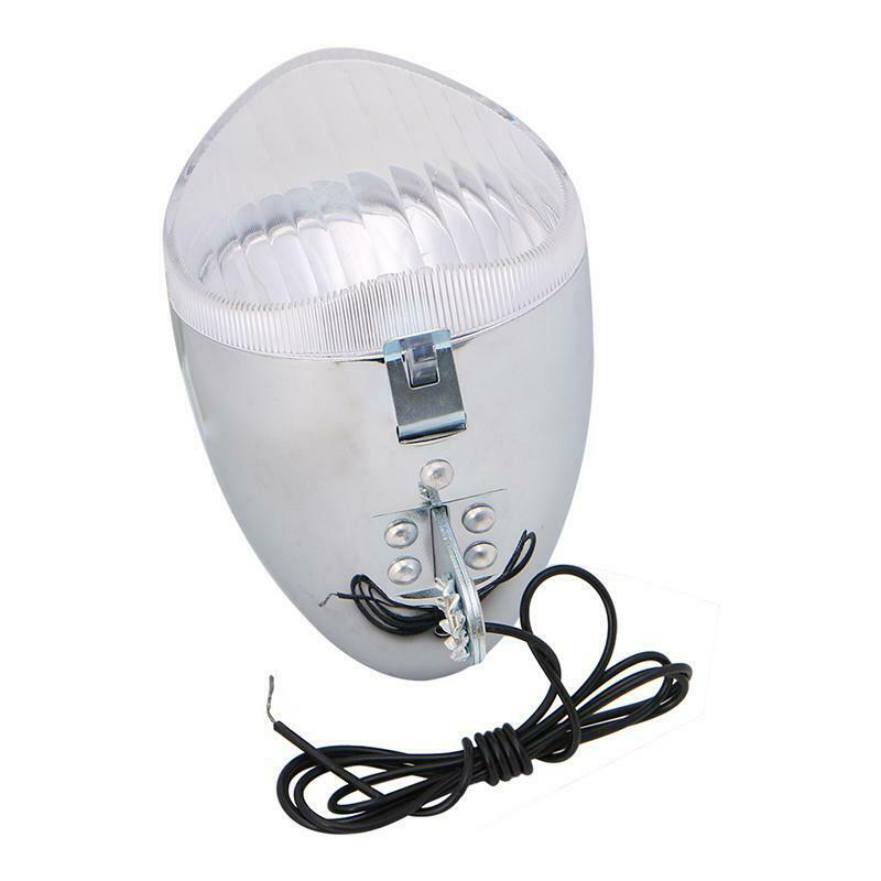 Motorized Bike Bicycle Friction Dynamo Generator Head Tail Light Acessories