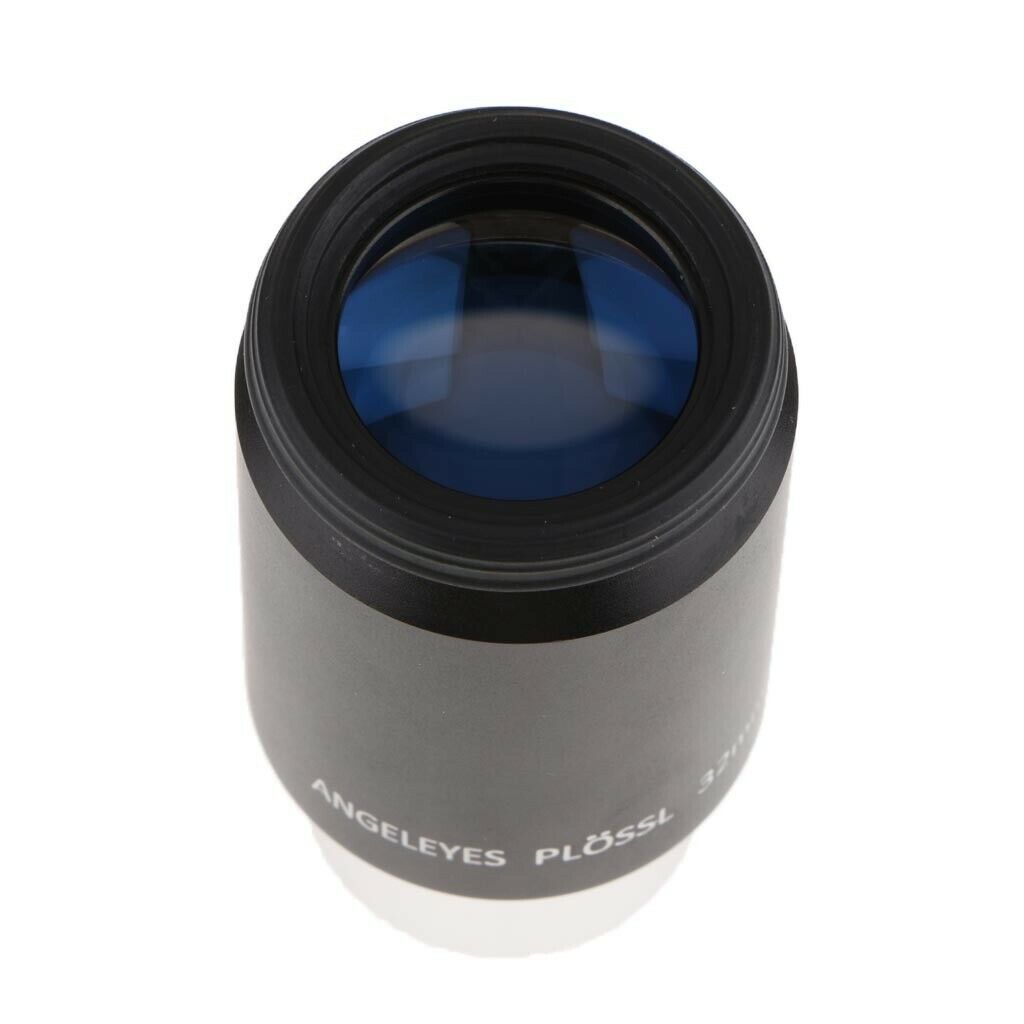 32mm Plossl Eyepiece 1.25inch Telescope Lens Wide Angle 52 Degree Field Fully