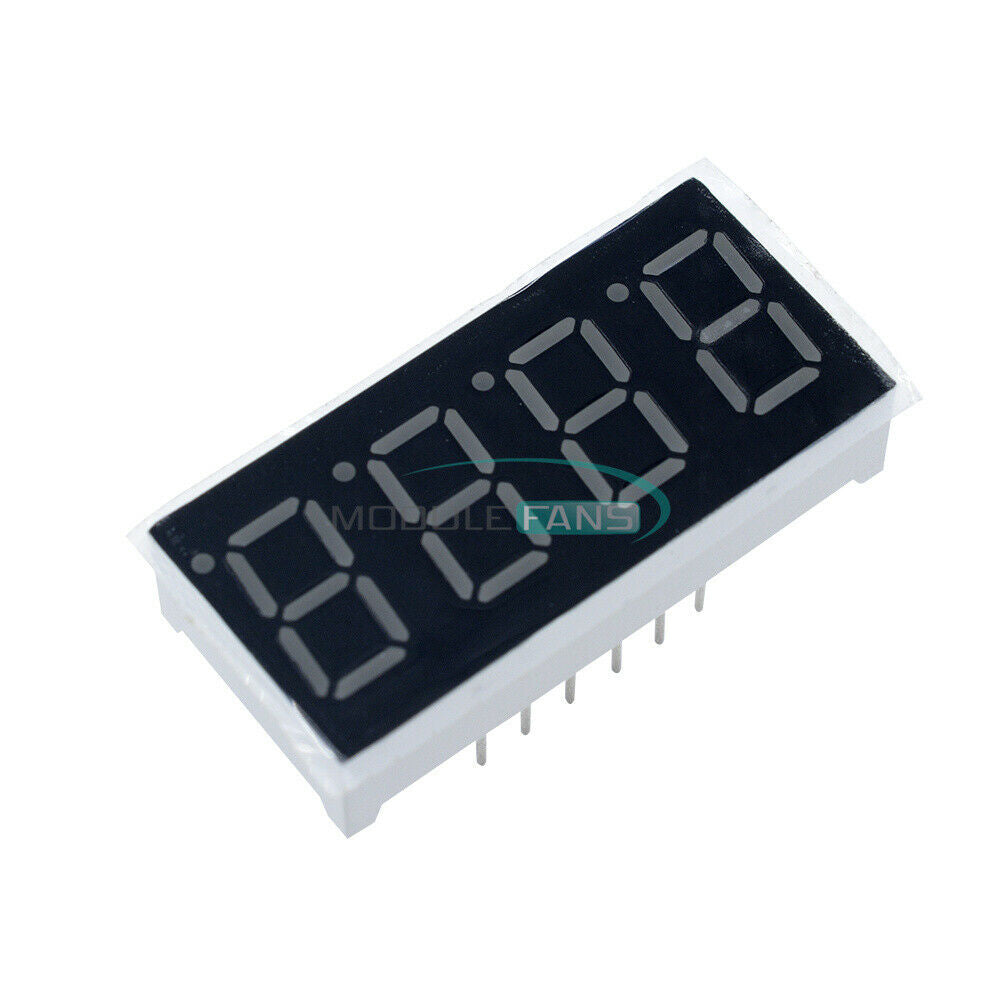 10PCS 4-Digit 7-Segment Common Cathode 0.36 inch RED LED 0.36" digital Display