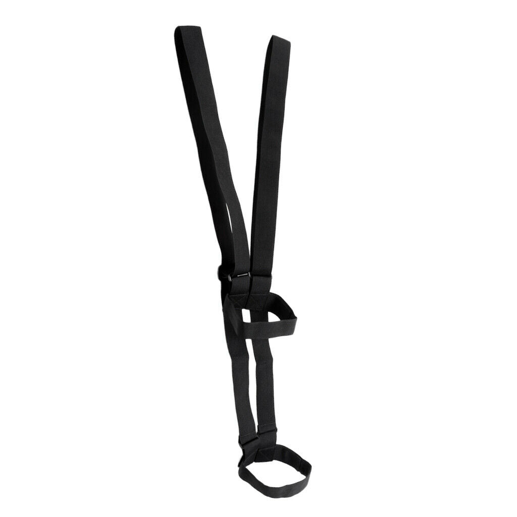 Compact Adjustable Ski Backpack Shoulder Belt Carrier Carry Webbing Strap
