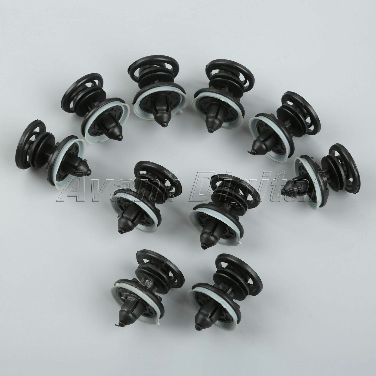 10x Interior Door Card Trim Panel Fastener Clip Transporter For   T5