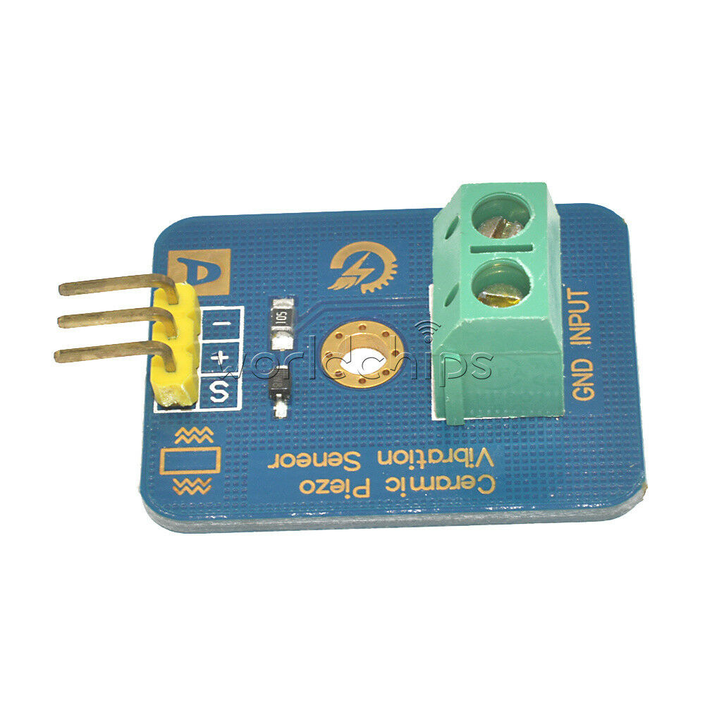 Ceramic Piezo Vibration Sensor Module for Arduino Micro-controller UNO Rev3