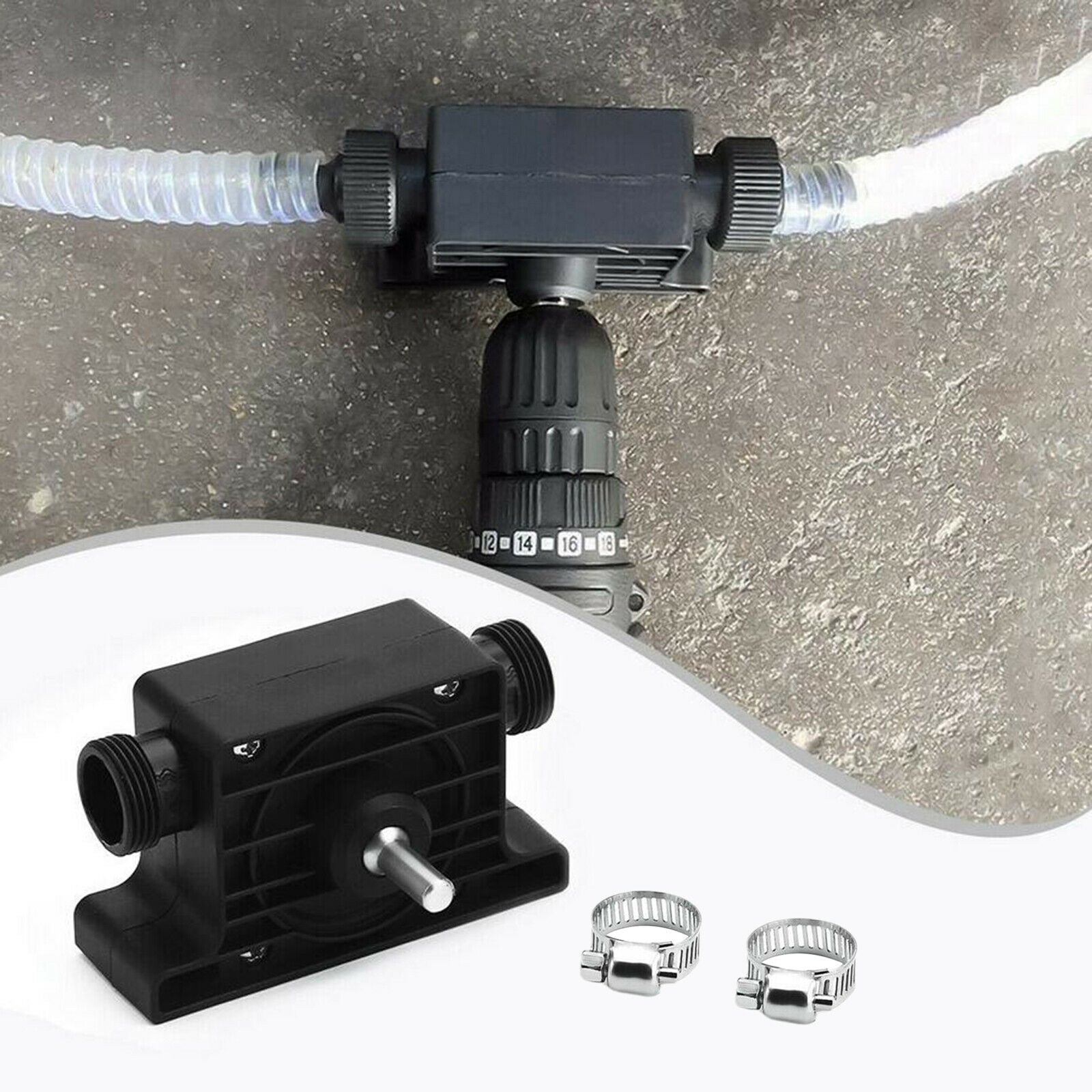 Electric drill pump self-priming transfer pumps oil liquid