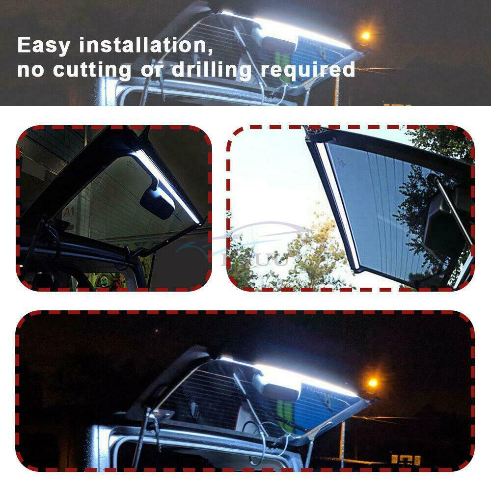 98cm DC12V PVC Rear Tail Box Lights LED Light Bar For Jeep Wrangler JK 2007-2017
