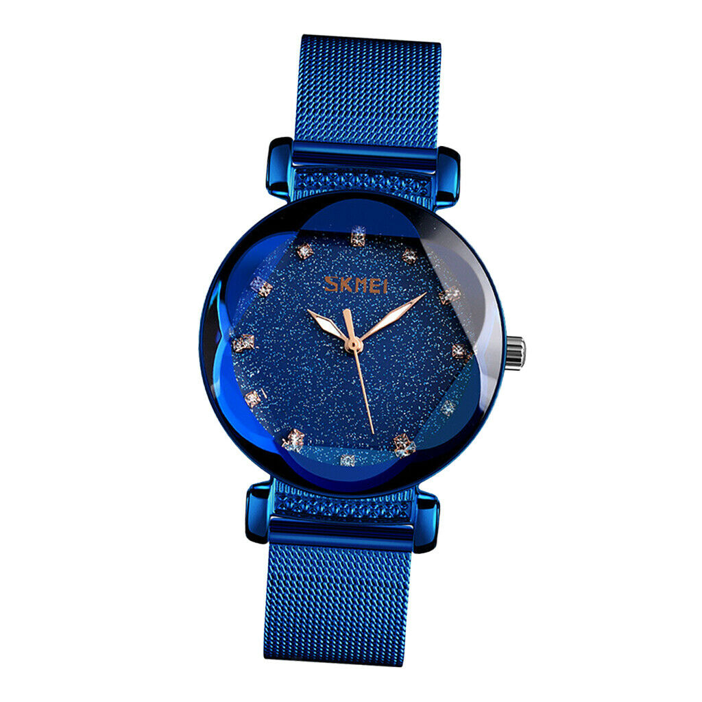 Star lady watch quartz watch electronic watch Blue