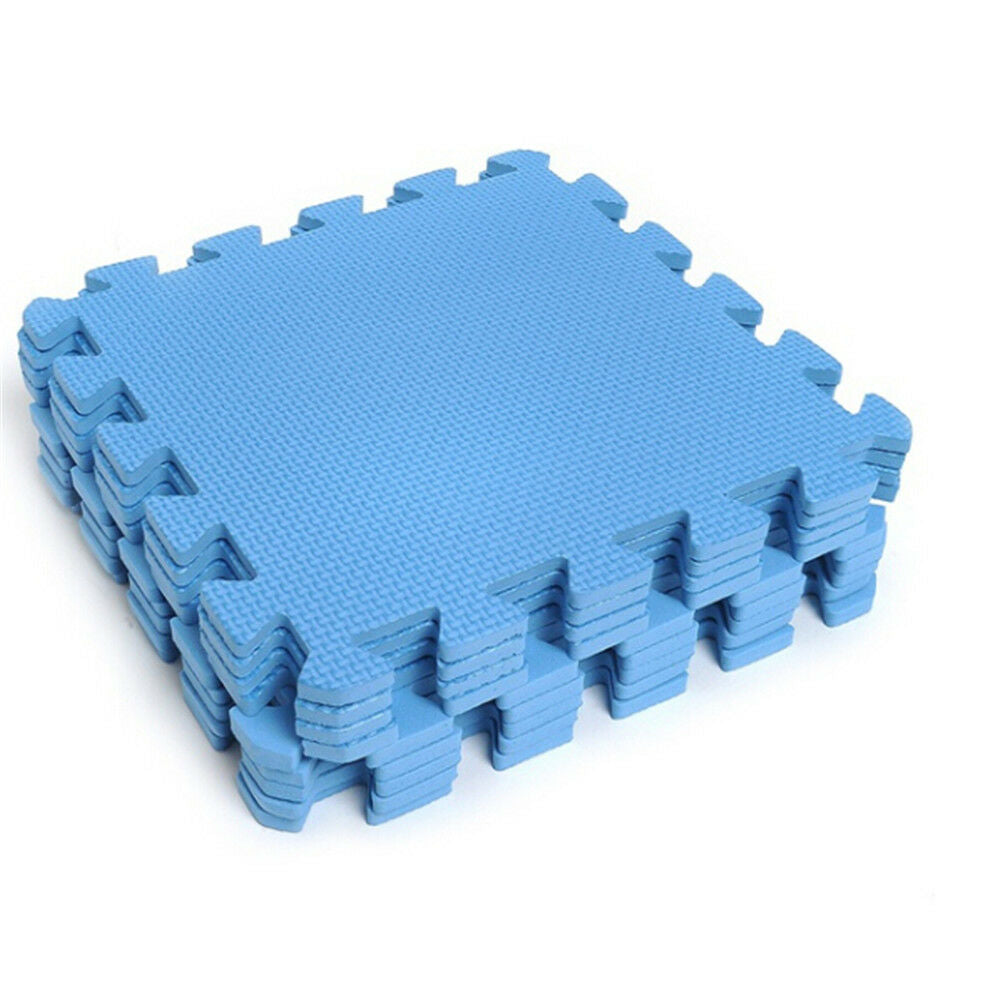 10pcs Puzzle Floor Foam Gym Mats Thick Squares Tile Kid Play Pads HA BH _DD