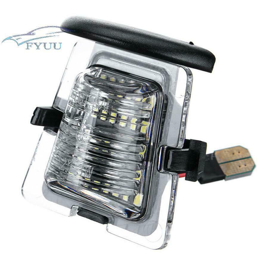 12V 3W LED SMD License Plate Light Rear Bumper For Jeep Wrangler JK JKU 07-18