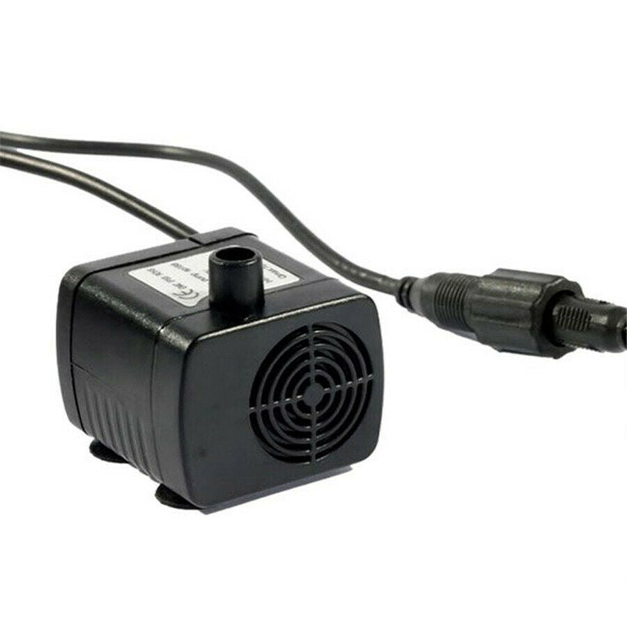 Solar Panel Power Submersible Fountain Pool Pond Garden Water Pump Kit Outdoor