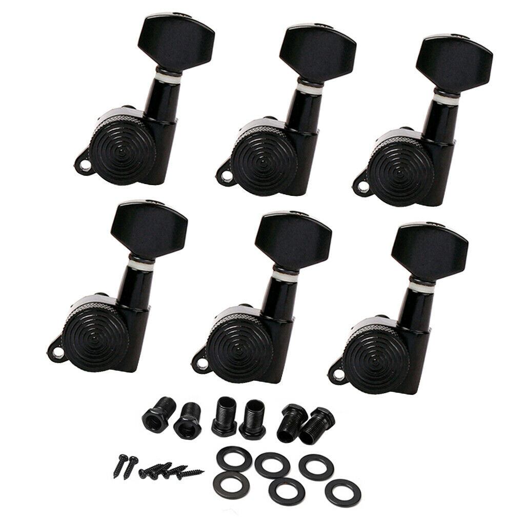 6l locked string guitar tuning pegs tuner with key smaller