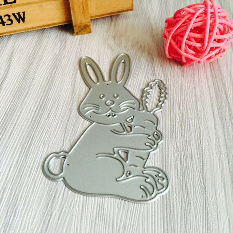 Carbon Steel Rabbit Cutting Dies Embossing Stencil Templates Mo.l8