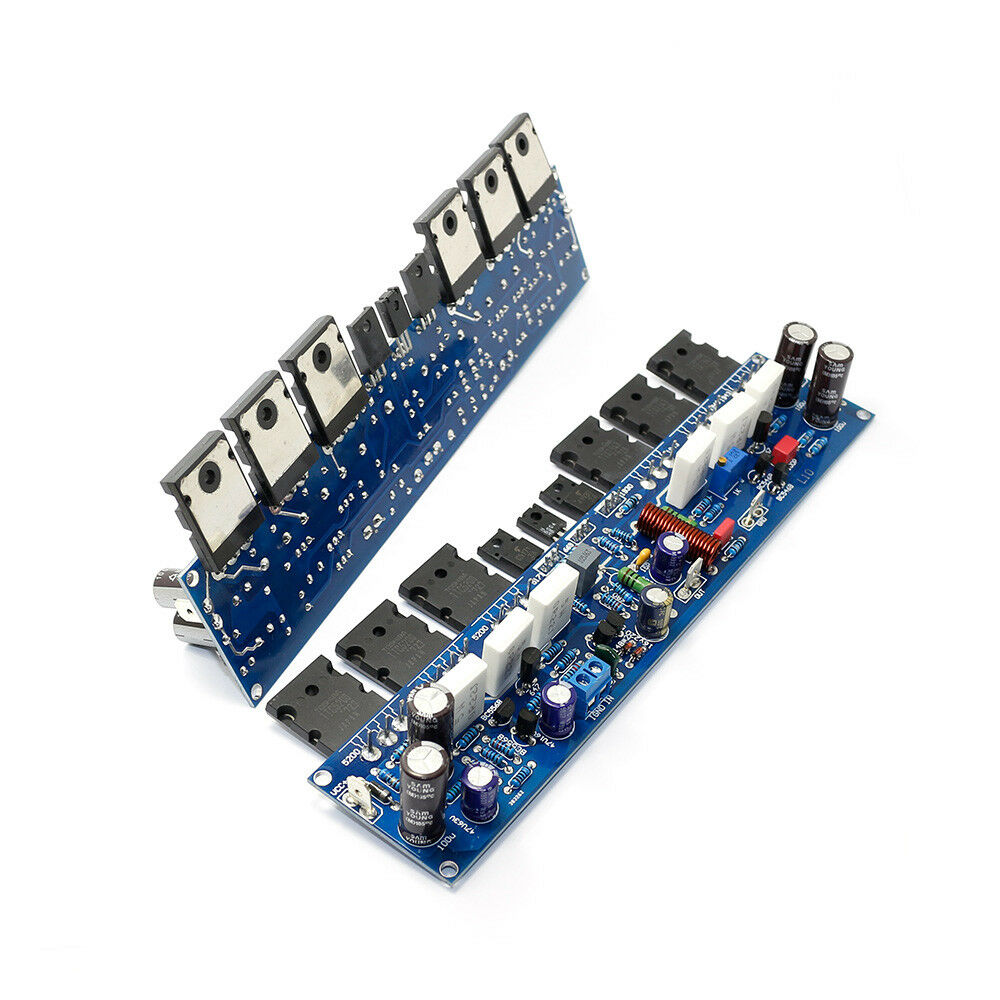 Assembled Stereo L10 Amplifier 50Wx2 + Protection Power Supply Board DC +-50V