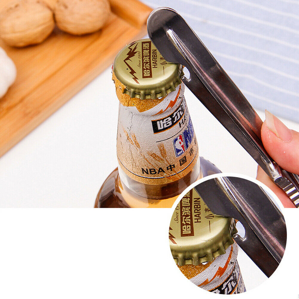 Multi-purpose 4 in 1 Kitchen Gadget Garlic Press Crusher Squeezer Nutcracker LIN