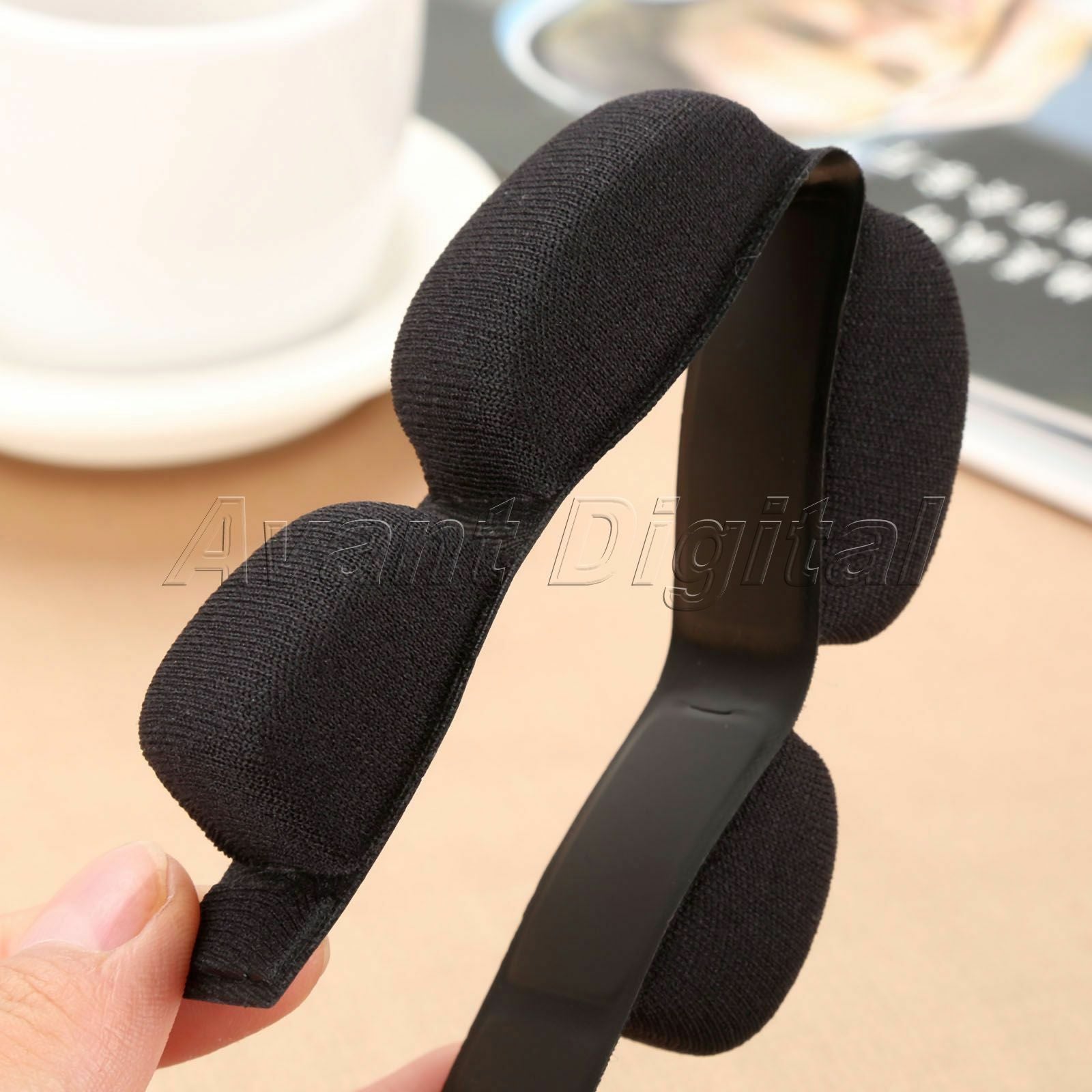 1 Piece Softer Foam And Fabir Headband 18.4×2.3×1.5cm Increase Comfort Level
