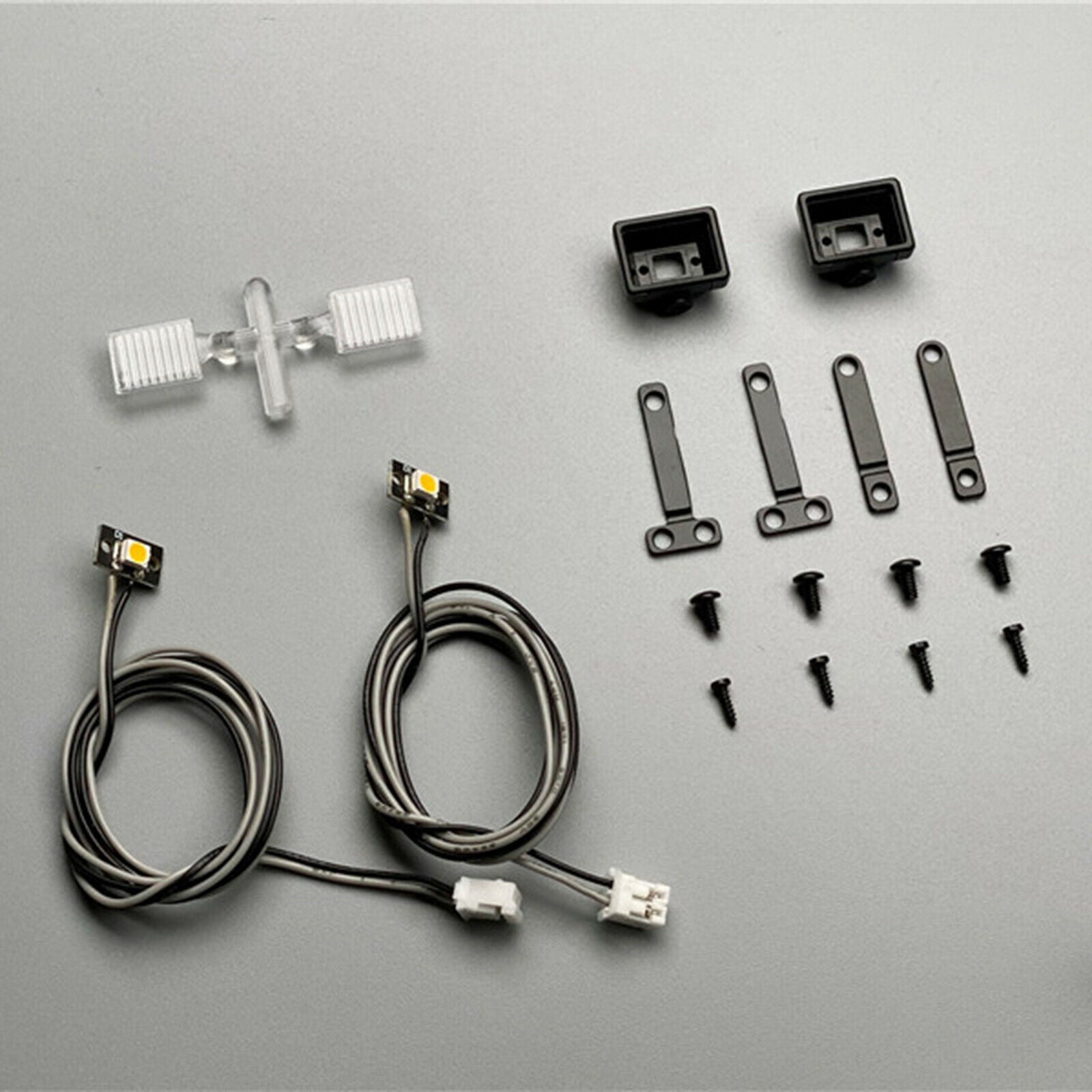 Spotlight LED Light Lamp for 1/14 Tamiya Heavy Machinery Excavator Accessories