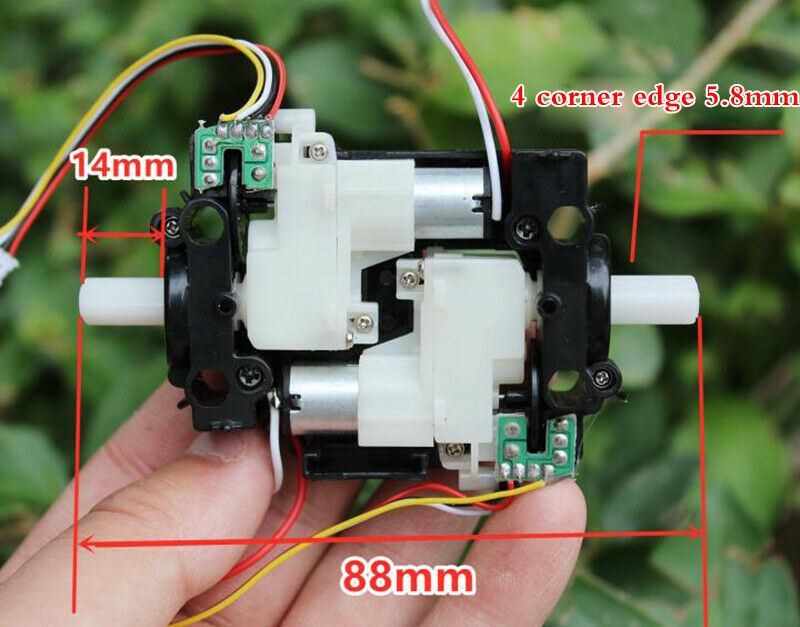 DC 6V gear motor intelligent small car chassis tracking DIY band Code wheel