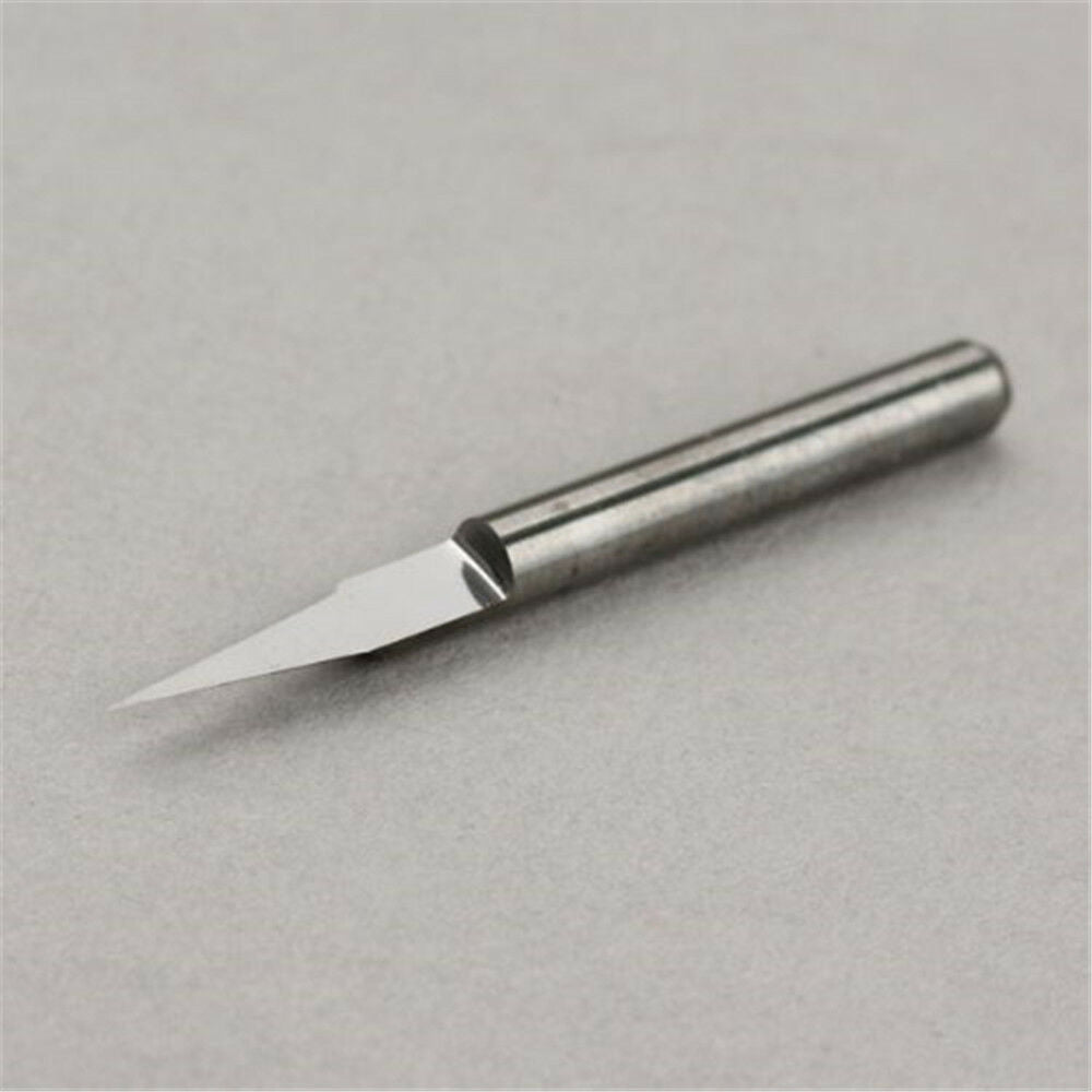 10pcs PCB CNC Engraving Bits CNC  Tool Bits for metal 15degree 0.1mm milling cut
