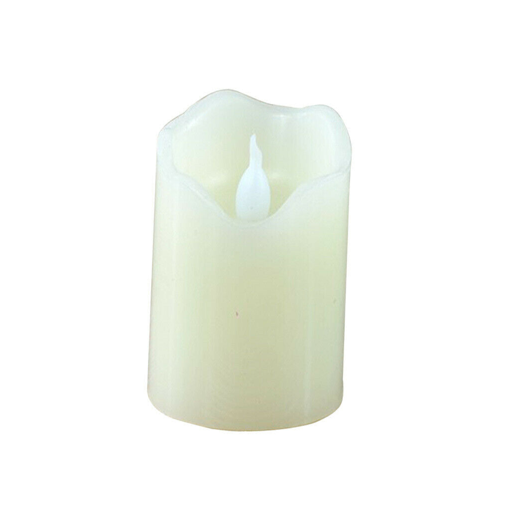 2pcs Romantic LED Electronic Candle Wedding Party Supplies Home Art Decor