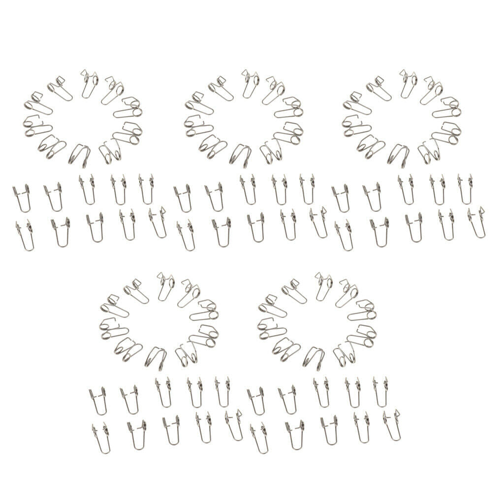 100x Stainless Steel Trumpet Waterkey Spit Value Spring Trumpet Replacement