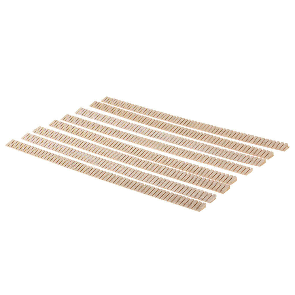 16 Pieces Wooden Guitar Binding Purfling Echo Strip Body Edge Trim Inlay