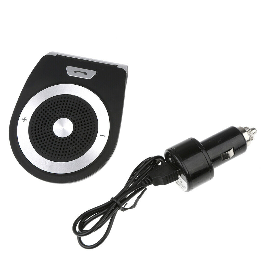 Sun Visor Car AUX  4.1 Wireless Stereo Audio Music Receiver w/ Mic