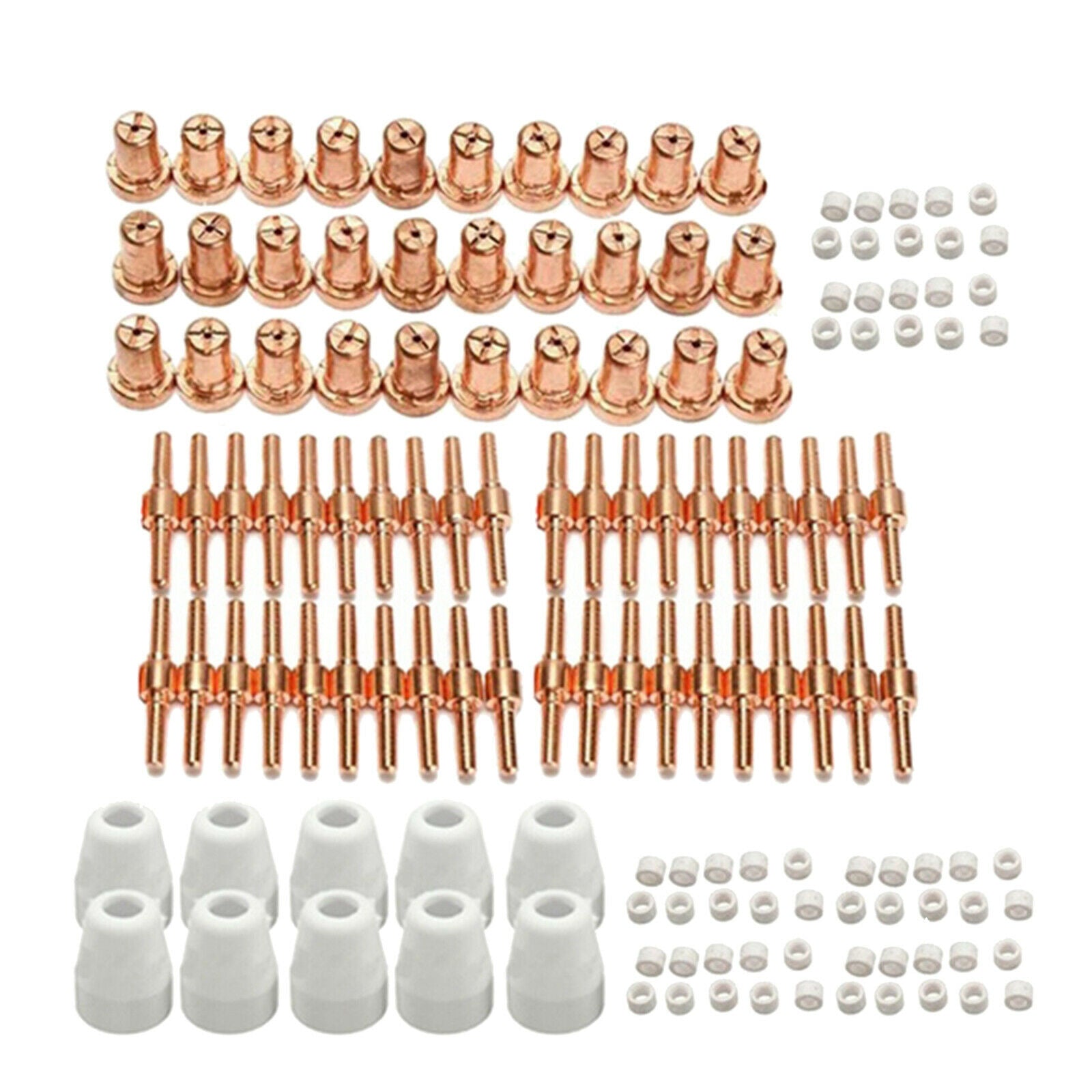 140pcs Air Plasma Cutting Cutter Consumables Extended Fit ESAB L-TEC PT-31 JG-40