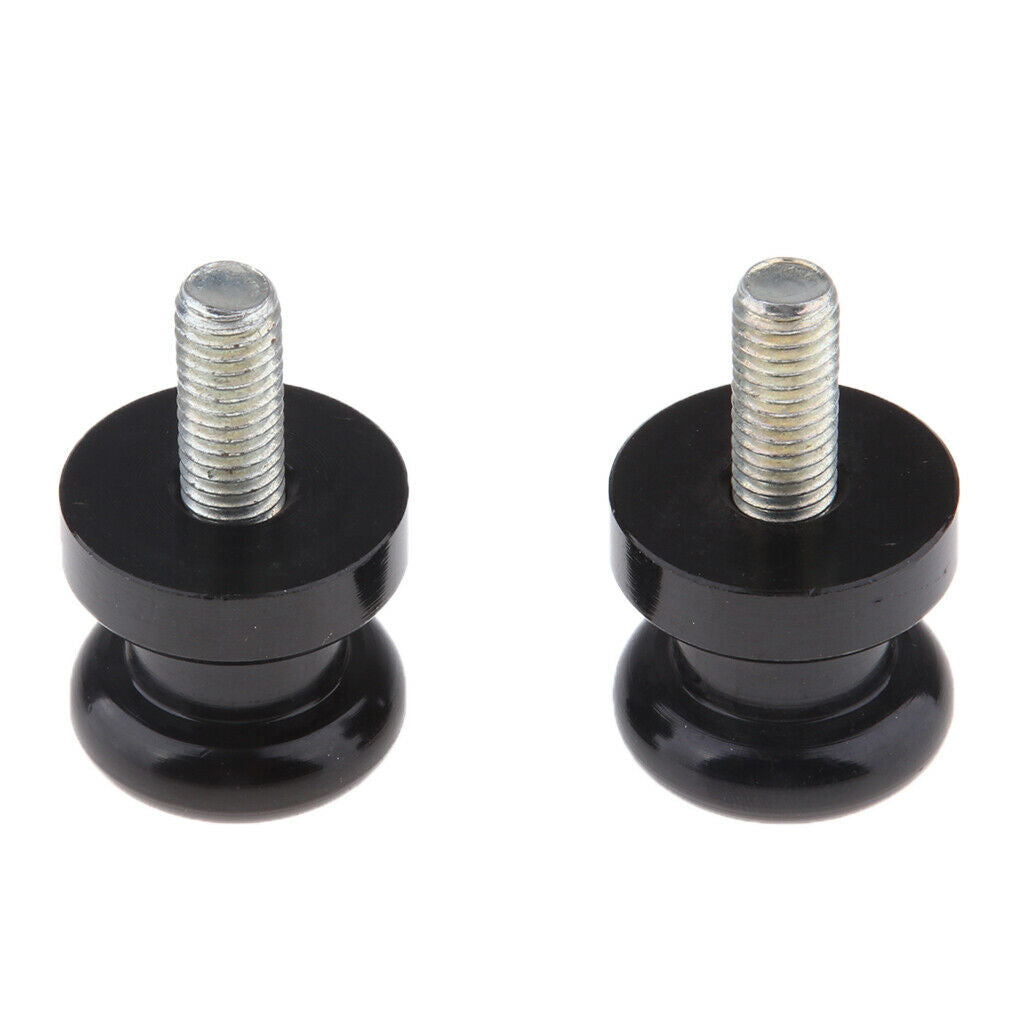 Black M8 Swingarm Spool Slider Stand Bobbin Motorcycle Parts For Yamaha