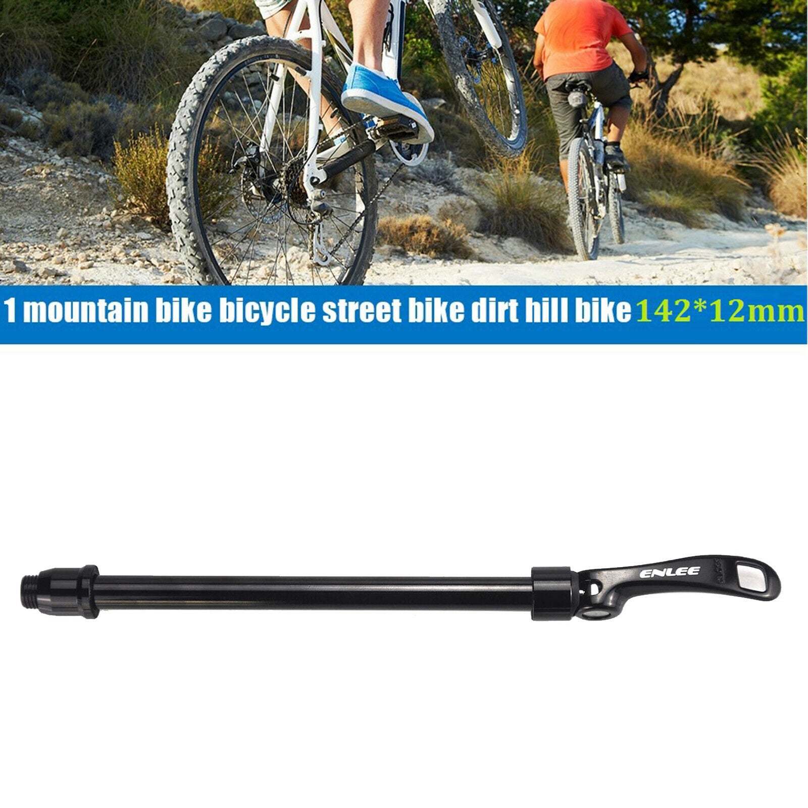 Rear Quick Release Skewer Aluminium Alloy Bicycle Hub Axle Lever Wheel