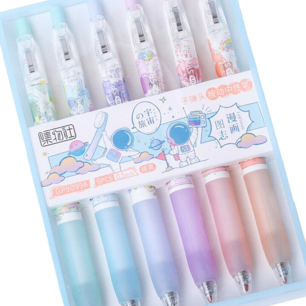 Cute Cartoon Gel Pens Writing Pens Neutral Pens for Children Girls Kids