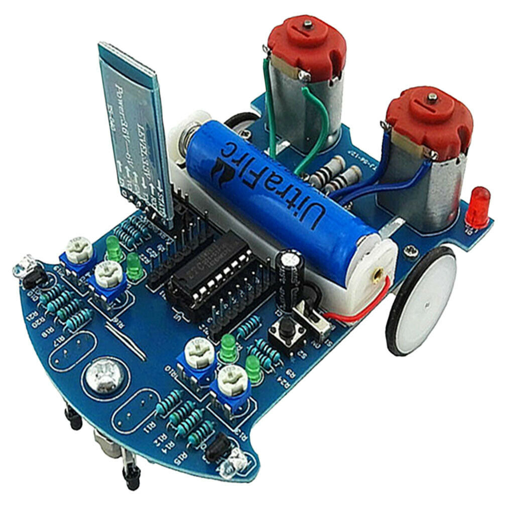 1Pc MCU Intelligent Tracking Car Bluetooth Control Robot Car Chassis DIY Kit