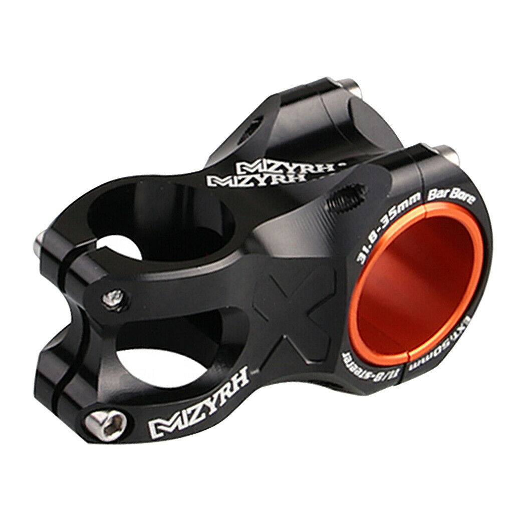 Bicycle Handlebar Stem Fix Gear MTB Bike Steer Tube 31.8/35mm Black