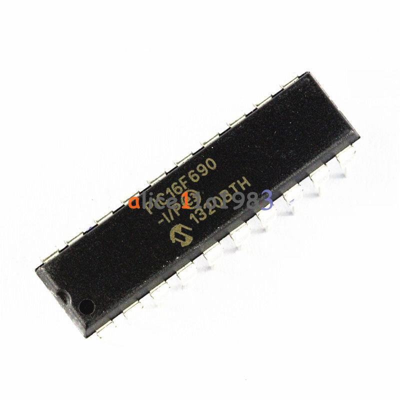 5PCS PIC16F690 PIC16F690-I/PMCU IC MICROCHIP DIP-20