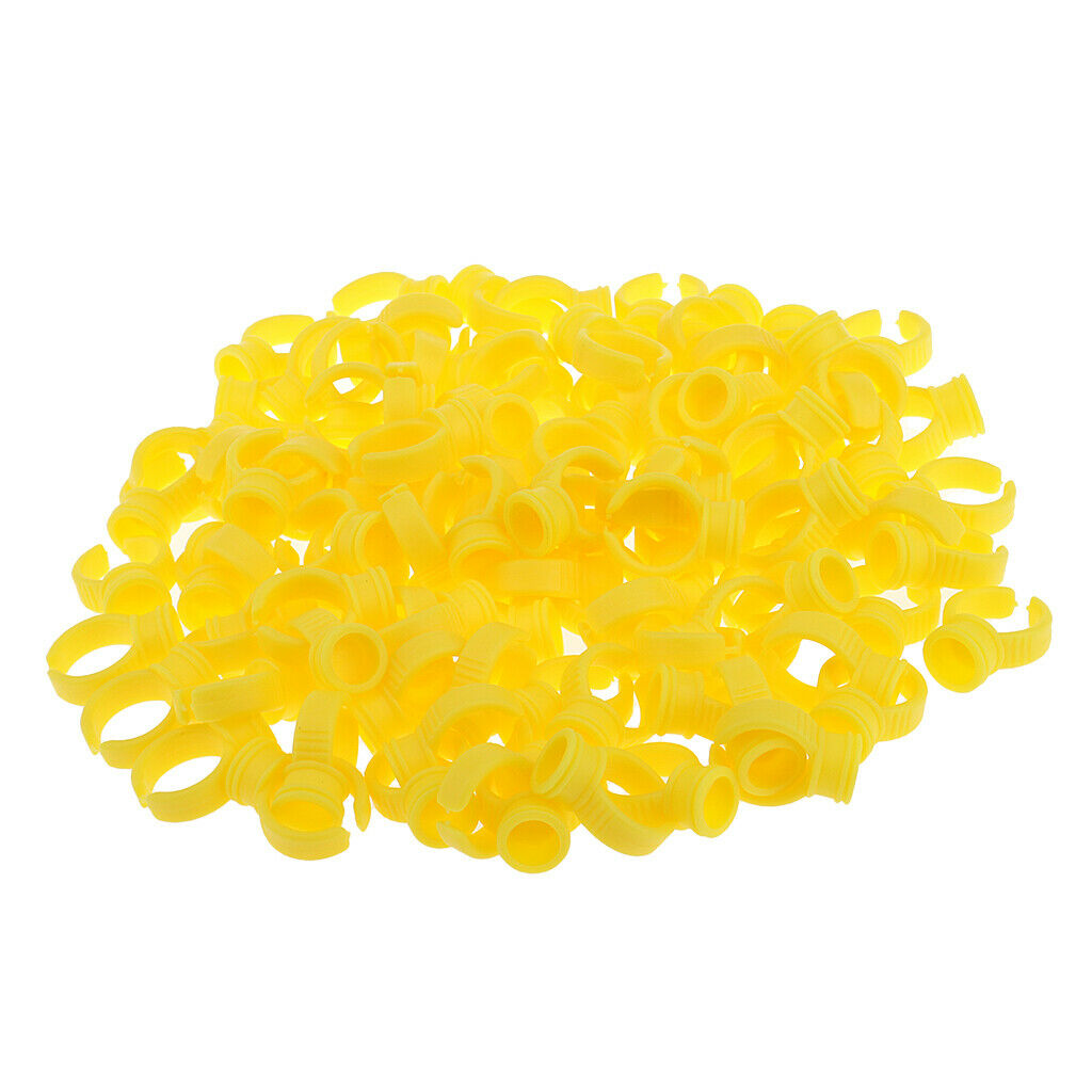 Eyelash Extension Eyelash Glue Ring Disposable Glue Ring Tattoo Pigments Holder