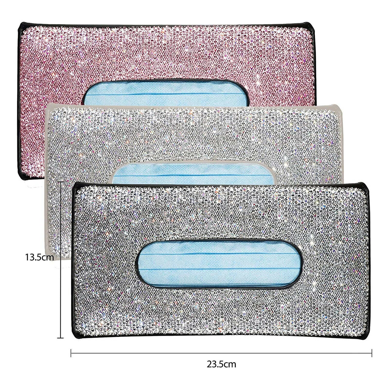 Stylish Car Tissue Holder Napkin Box Backrest Towel Paper Storage Case Hook