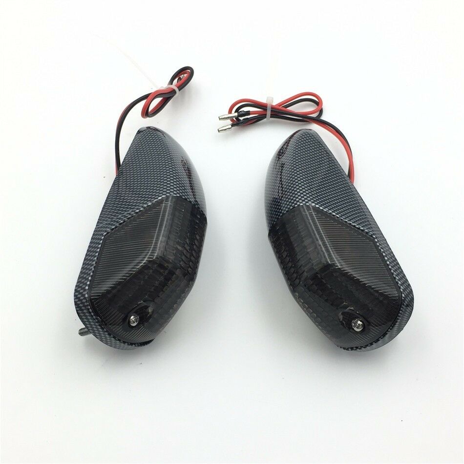 Carbon Smoke Flash Turn Signals For 2006-2009 KawasakiZx Zx14 Zx14R Zzr1400