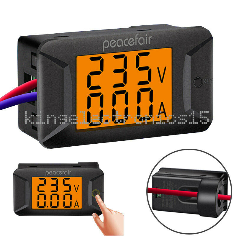1X AC40-400V 100A Digital Voltage Ampere Panel Meter 110V 220V Ammeter Voltmeter