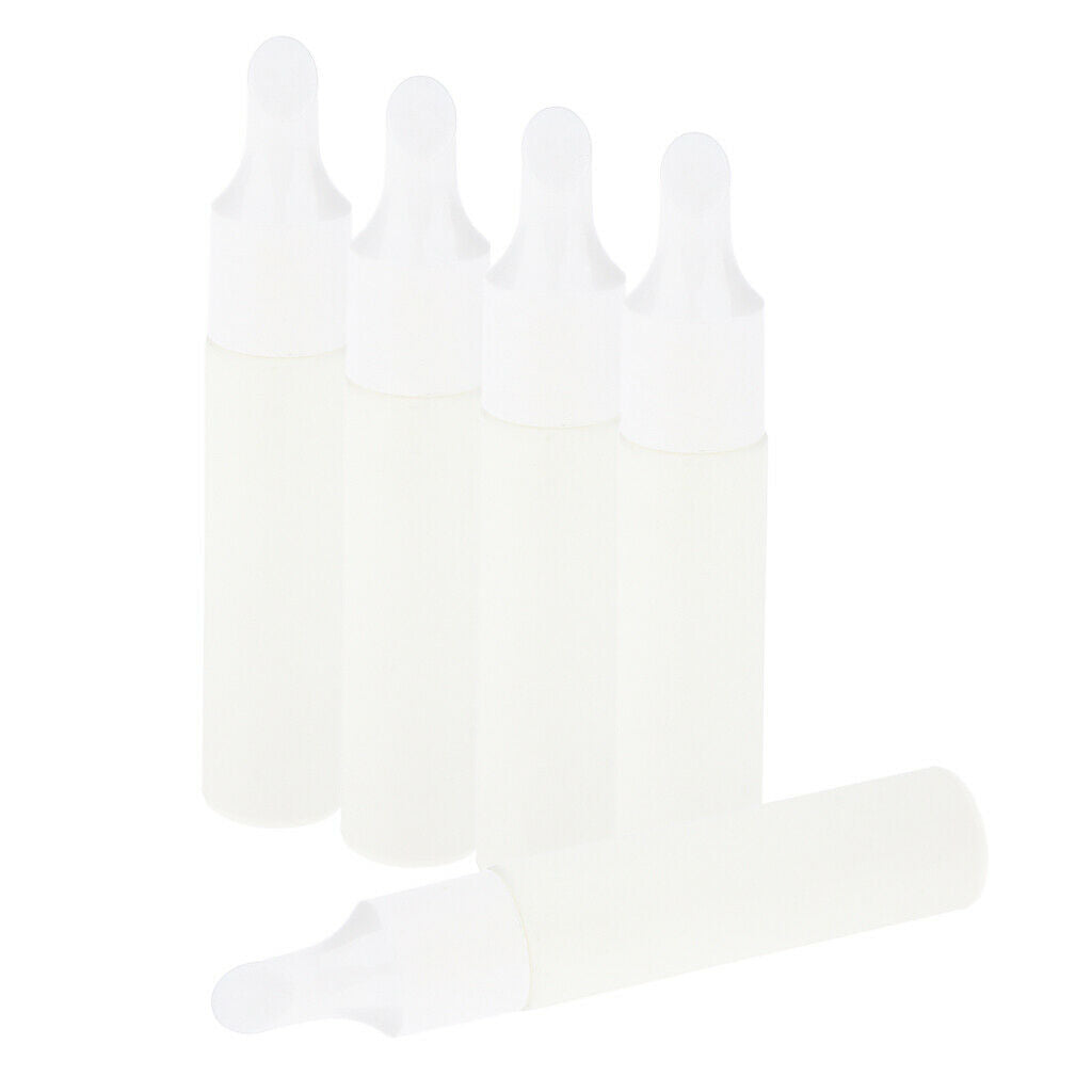 10 Pcs Soft Material Cosmetic Tattoo Color Squeeze Sample Bottle 10ML 15ML