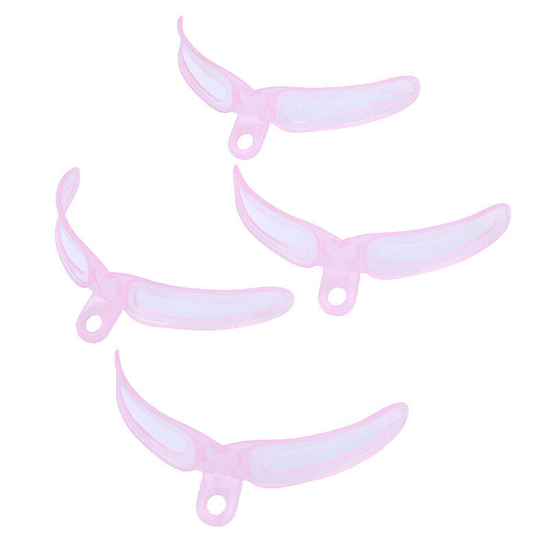 4 in1 Eyebrow Mold Eyebrow Stencils Reusable Design Eyebrow Grooming CardBWU NC
